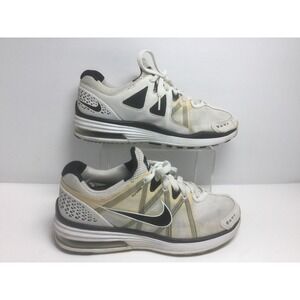 Nike LunarMX+ Flywire Running Athletic Shoes 415323-100 Womens Sneakers Size 8M